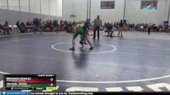 149 lbs Champ. Round 1 - Brandon Bowles, Muhlenberg College vs Michael Cross, New Jersey City University