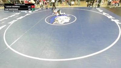 101 lbs Cons. Round 6 - Lucas Crandall, Unattached vs Cam Whitehead, Unattached