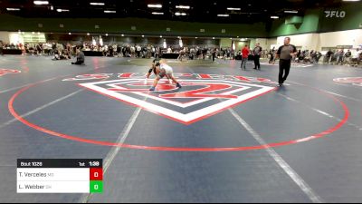 106 lbs Round Of 128 - Tyler Verceles, MD vs Loc Webber, OH