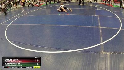 50 lbs Cons. Round 3 - Samuel Subia, Legends Of Gold Las Vegas vs Joseph Martin, Champions Wrestling Club