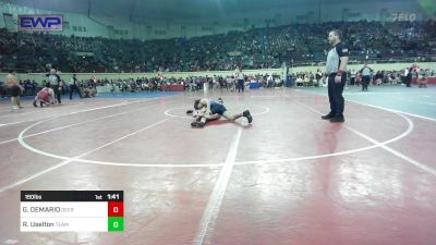 160 lbs Round Of 32 - GRAEDEN DEMARIO, Deer Creek vs Roston Uselton, Team Guthrie Wrestling