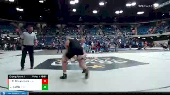 195 lbs Champ. Round 1 - Brian Petrancosta, Glenbard North vs James Busch, Jersey