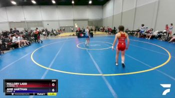 100 lbs 2nd Wrestleback (16 Team) - Molly Seidman, Alabama vs Joely Slyter, Idaho