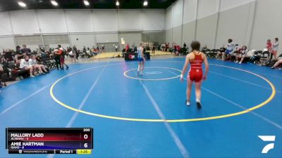 100 lbs 2nd Wrestleback (16 Team) - Molly Seidman, Alabama vs Joely Slyter, Idaho