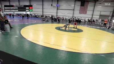 96 lbs Round 5 (3pm Friday) - Rocco Esposito, NCWAY National Team vs Conan Corrales, Rough House W.C.