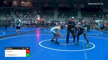 145 lbs 3rd Place - Kj Evans, Standfast vs Ryland Whitworth, Genesis