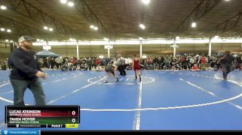 95 lbs Cons. Round 1 - Lucas Atkinson, Jefferson Middle School vs Taven Moyer, Heritage Middle School