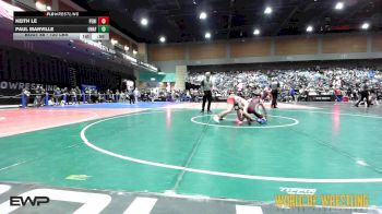 120 lbs Consi Of 16 #1 - Keith Le, Peninsula Wrestling Club (PWC) vs Paul Manville, Unaffiliated