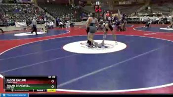 6 lbs Quarterfinal - Talan Braswell, Har-Ber vs Jacob Taylor, Cabot High