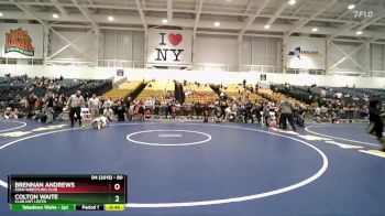 80 lbs Semifinal - Brennan Andrews, Eden Wrestling Club vs Colton Waite, Club Not Listed