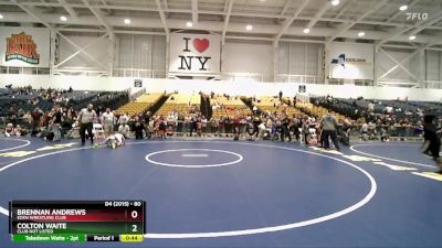 80 lbs Semifinal - Brennan Andrews, Eden Wrestling Club vs Colton Waite, Club Not Listed