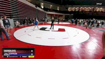 155 lbs Round 3 - Madison Evey, Bison Takedown Club vs Laila Hustoles, Oklahoma