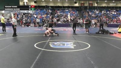 126 lbs Consi Of 64 #1 - Teagan Young, CO vs Harrison Glover, KS