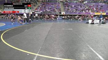 184 lbs Finals (2 Team) - Isaac Rosas, University Of Dubuque vs RJ Samuels, Wisconsin-Whitewater