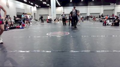 112 lbs Round 9 (10 Team) - Harper Schwettman, Backyard Brawlers Pink vs Paezlie Kerr, Oklahoma Mafia