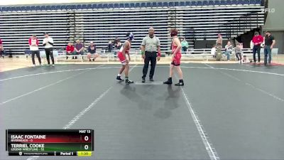 110 lbs Round 9 (10 Team) - Isaac Fontaine, Riverheads vs Terriel Cooke, Legend Wrestling