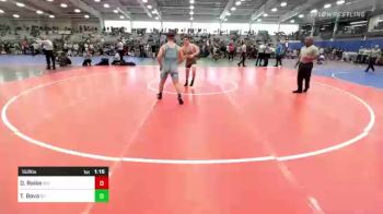 152 lbs Quarterfinal - Derek Raike, WV vs Timothy Bova, NY