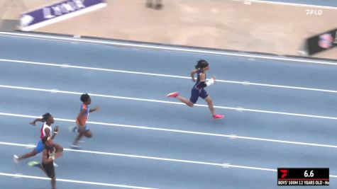 Youth Boys' 100m, Finals 2 - Age 12
