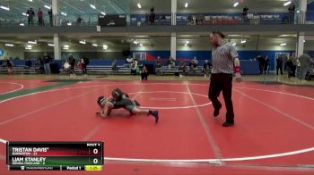 75 lbs Round 1 (6 Team) - Tristan Davis*, Barberton vs Liam Stanley, Medina Highland