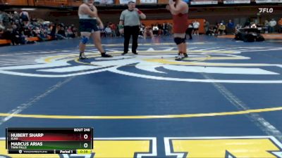 285 lbs Cons. Round 5 - Hubert Sharp, Elko vs Marcus Arias, Twin Falls