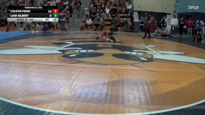 50 lbs Quarterfinal - Liam Gilbert, DC Elite vs Colson Pedri, Kasson-Mantorville