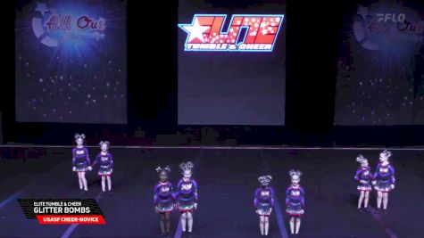 Elite Tumble & Cheer - Glitter Bombs [2025 USASF Cheer-Novice Round 1] 2025 Battle on Broadway