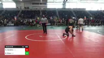 160 lbs Round Of 32 - Nicolas Kanakis, Atlas vs Brodin Shaw, Nor Cal Wr Ac