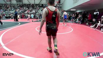 130 lbs Quarterfinal - Chance Dewey, Tulsa Blue T Panthers vs Travis Dupire, Eufaula Ironheads Wrestling Club