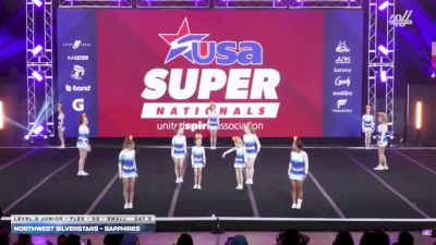 Northwest Silverstars - Sapphires [2026 L3 Junior - Flex - D2 - Small Day 3] 2026 USA All Star Super Nationals