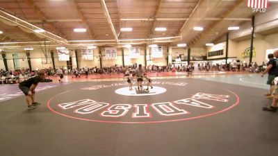 58.6 lbs Rr Rnd 2 - Roman Misero, FCA Wrestling vs Benjamin Wardell, Urbana Hawks