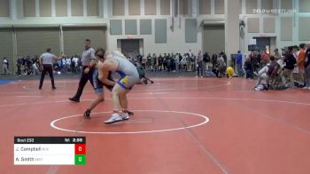 Quarterfinal - Jared Campbell, Notre Dame College vs Andy Smith, SERTC
