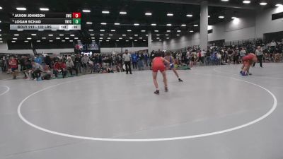 132 lbs Cons. Sub-rd Of 16 - Jaxon Johnson, Cardinal Wrestling Club vs Logan Schad, Team Nazar Training Center