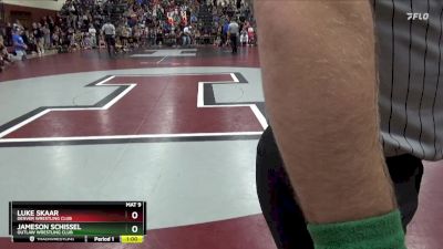 J-7 lbs Semifinal - Luke Skaar, Denver Wrestling Club vs Jameson Schissel, Outlaw Wrestling Club