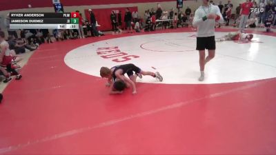 49-49 lbs Round 4 - Ryker Anderson, Platte Valley Jr. Wrestling vs Jameson Duenez, Junior Bulldogs