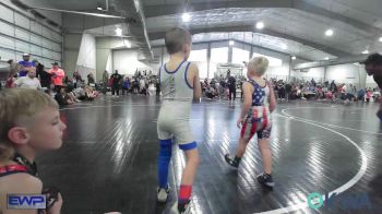 49 lbs Consi Of 16 #2 - Cainen Sitzman, Tulsa Blue T Panthers vs Baylor Shadwick, Berryhill Wrestling Club