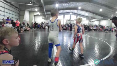 49 lbs Consi Of 16 #2 - Cainen Sitzman, Tulsa Blue T Panthers vs Baylor Shadwick, Berryhill Wrestling Club