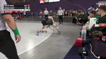 141 lbs Quarters & 1st Wb (16 Team) - Jordan Craft, Wisconsin-Parkside vs Collin Twigg, Grand Valley State