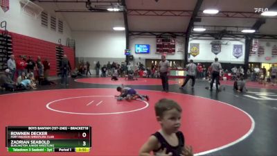 Cons. Round 1 - Rownen Decker, Fort Madison Wrestling Club vs Zadrian Seabold, Burlington Junior Wrestling