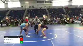 120 lbs Quarterfinal - Dominic Pacheco, Utb vs Mauro Michel, Salem Elite