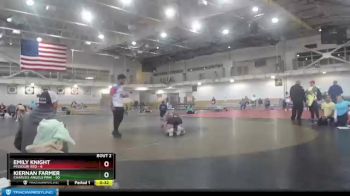 138 lbs Round 1 (4 Team) - Kiernan Farmer, Charlies Angels Pink vs Emily Knight, Missouri Red