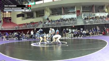 125 lbs Round 2 (3 Team) - Makayla Krolikowski, Wood River vs Miah Chambers, Crismon High School