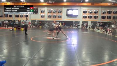 105 lbs Cons. Round 2 - Hailey Miller, Waukon vs Kaylin Goodwin, Linn-Mar