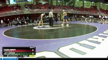 165 lbs Round 3 (6 Team) - Kadin Dibbini, Manhattan HS vs Jett Kerans, Papillion-La Vista South