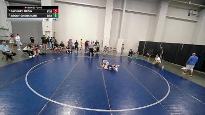 106 lbs 5th Place Match - Brody Gherardini, Colorado vs Zachary Grow, Utah