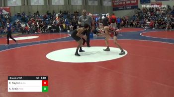 113 lbs Prelims - Robbie Baylon, Buchanan vs Anthony Arais, Pioneer Valley