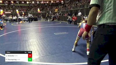 70 lbs Round Of 32 - Jackson Volocko, Ferndale vs Fenton Fourspring, Corry