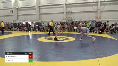 126-C lbs Round Of 16 - Ethan Masters, KY vs Carson Hix, OH