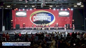 Flipping Out Tumbling - Hearts [2026 L2 Junior - D2 Day 1] 2026 Cheer Power Grand Nationals