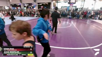 65 lbs Quarterfinal - Ethan Zhao, Best Trained Wrestling vs Shane Bensmiller, Texas Eagle Wrestling Academy
