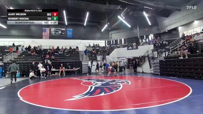 174 lbs Quarterfinal - Robert Rocha, Texas Wesleyan vs Alex Wilson, Oklahoma City